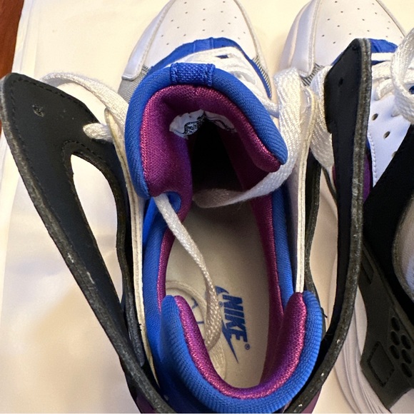 Nike Air Flight Huarache OG Varsity Purple Blue Sneakers FD0183-101 Mens Size 10 - Picture 13 of 14